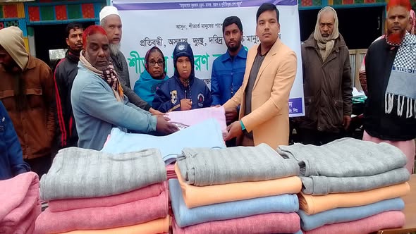 শীতের নতুন বস্ত্র সংগ্রহ ও বিতরণ কার্যক্রম সম্পন্ন